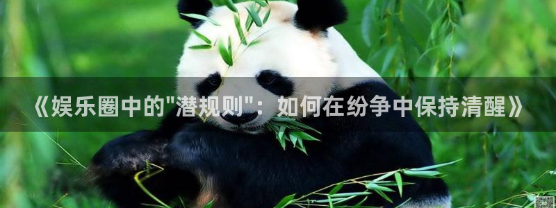长运平台可靠吗：《娱乐圈中的\
